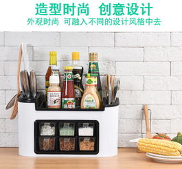 厨房与卫生间的收纳艺术 多功能调料盒套装的巧妙应用